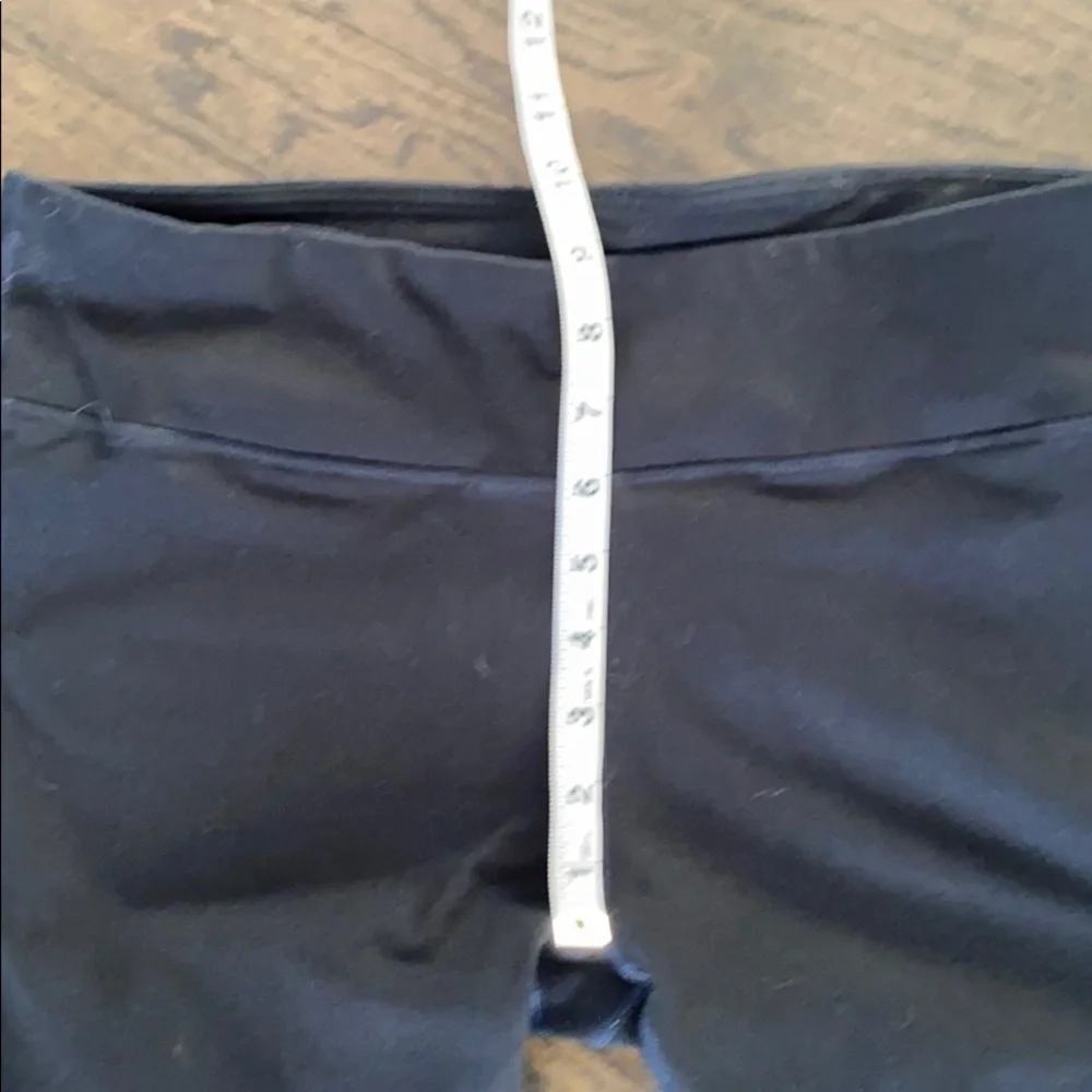 Fabletics Black Mesh Panel Leggings Medium M